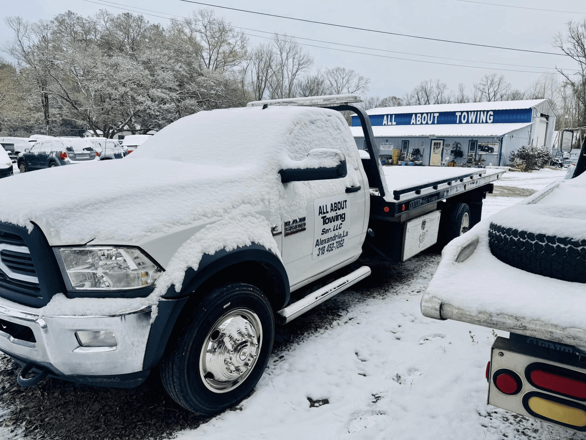 Second tow truck in the fleet